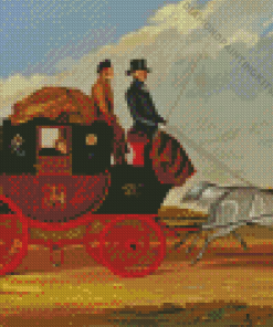 Vintage Carriage Diamond Painting