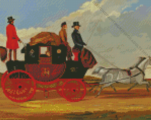 Vintage Carriage Diamond Painting