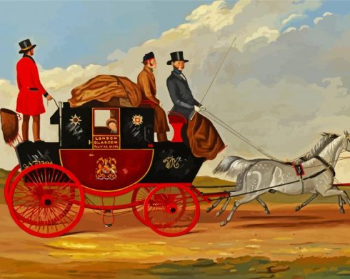 Vintage Carriage Diamond Painting