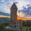 Wallace Monument Stirling Sunset Diamond Painting