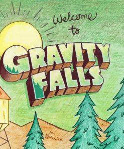 Welcome To Gravity Falls Diamond Painting