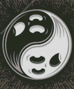 Yin And Yang Ghost Diamond Painting