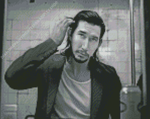 Adam Driver Photographed by Steven Klein Diamond Painting