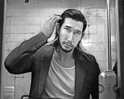 Adam Driver Photographed by Steven Klein Diamond Painting