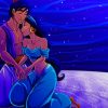 Aladdin And Jasmine Art Diamond Painting