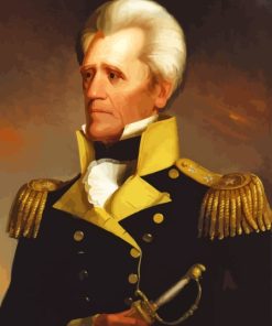 Andrew Jackson President Diamond Painting