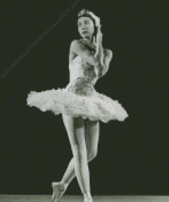 Black And White Margot Fonteyn Diamond Painting