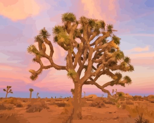 California Joshua Tree National Park Diamond Painting