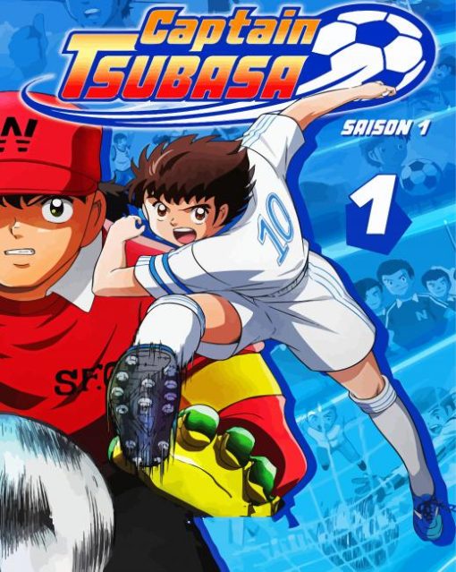 Captain Tsubasa Anime Diamond Painting