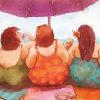 Cool Fat Ladies Beach Diamond Painting