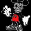 Drippy Mickey Mouse Skull Diamond Painting