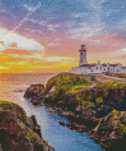 Fanad Head Lighthouse Donegal Diamond Painting