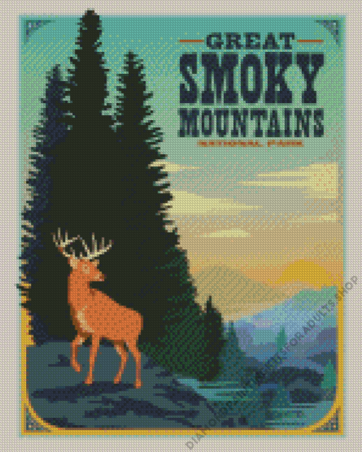 Great Smoky Mountains National Park Diamond Painting