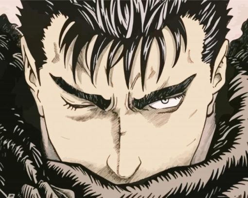 Guts a Berserk Character Diamond Painting