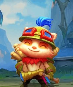 Happy Teemo Diamond Painting