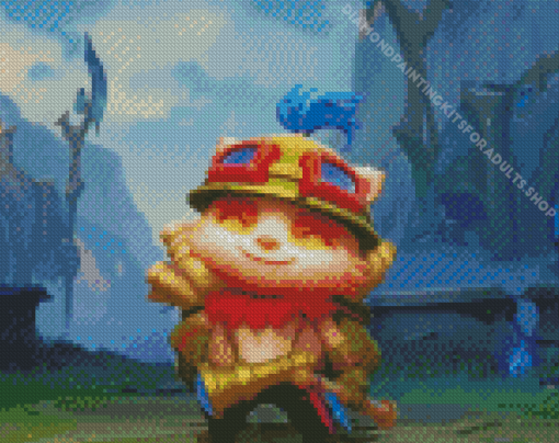 Happy Teemo Diamond Painting