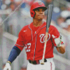 Juan Soto Washington Nationals Baseballer Diamond Painting