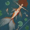 Mermaid Coy Fish Diamond Painting