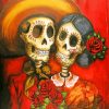 Skull Couples Diamond Painting