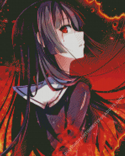 The Girl of Hell Enma AI Diamond Painting