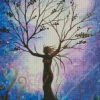 Tree of Life Woman Diamond Painting