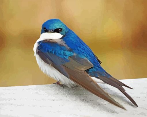 Tree Swallow Diamond Painting