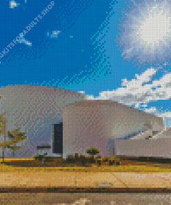 Uberlandia Buildings Diamond Painting