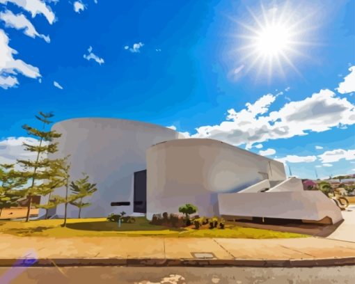 Uberlandia Buildings Diamond Painting