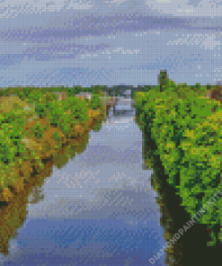 Warrington Mersey River Diamond Painting