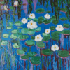 Water Lillies By Claude Monet Diamond Painting