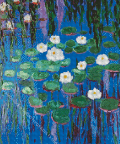 Water Lillies By Claude Monet Diamond Painting