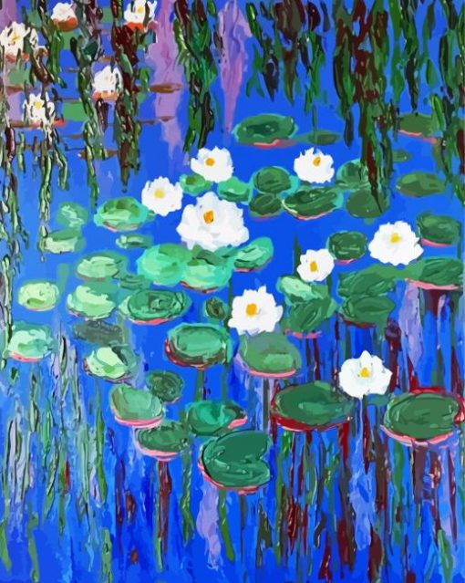 Water Lillies By Claude Monet Diamond Painting