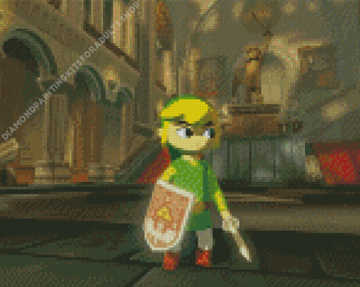 Windwaker Warrior Diamond Painting