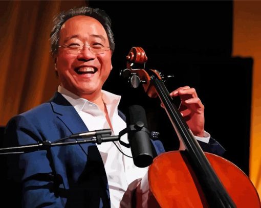 Yo Yo Ma Diamond Painting