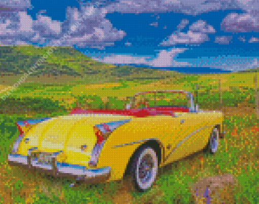 1955 Buick Skylark Diamond Painting