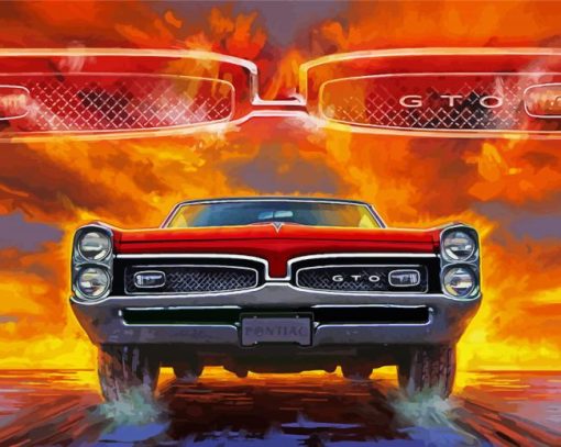 1967 Pontiac Diamond Painting