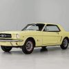 1967 Yellow Mustang Diamond Painting