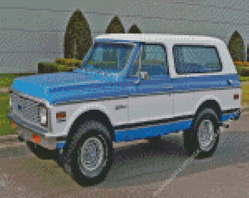 1972 Chevrolet K5 Blazer Diamond Painting