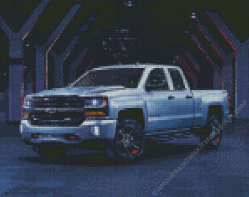 2017 Chevy Silverado Z71 Car Diamond Painting