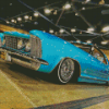 63 Riviera Blue Car Diamond Painting