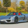 918 Porsche Spyder Car Diamond Painting