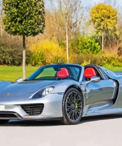 918 Porsche Spyder Car Diamond Painting