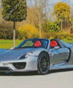 918 Porsche Spyder Car Diamond Painting