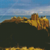 Aberdeen Dunnottar Castle Scotland Diamond Painting