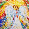 Abstract Angel Of Love Diamond Painting