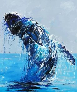 Abstract Whale Diamond Painting