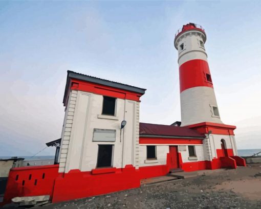 Accra Jamestown Lighthouse Diamond Painting