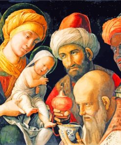 Adoration Of The Magi By Mantegna Diamond Painting