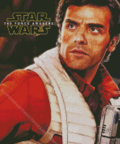 Aesthetic Poe Dameron Star Wars Diamond Painting