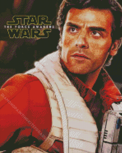 Aesthetic Poe Dameron Star Wars Diamond Painting